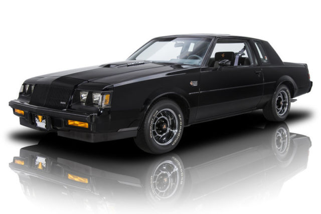 1987 Buick Grand National 1,629 Miles Black Coupe 3.8 V6 Turbo 4 Speed Automati 1987 Buick Grand National --