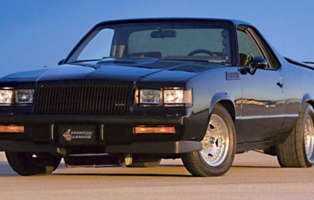 1987 BUICK GRAND NATIONAL / 1984 EL CAMINO "GRAND CAMINO" 1987 Buick Grand National
