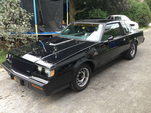 1987 BUICK GRAND NATIONAL 3.8 SFI TURBO LOTS OF MODS AND SUPER MINT 1987 Buick Grand National T-TOP