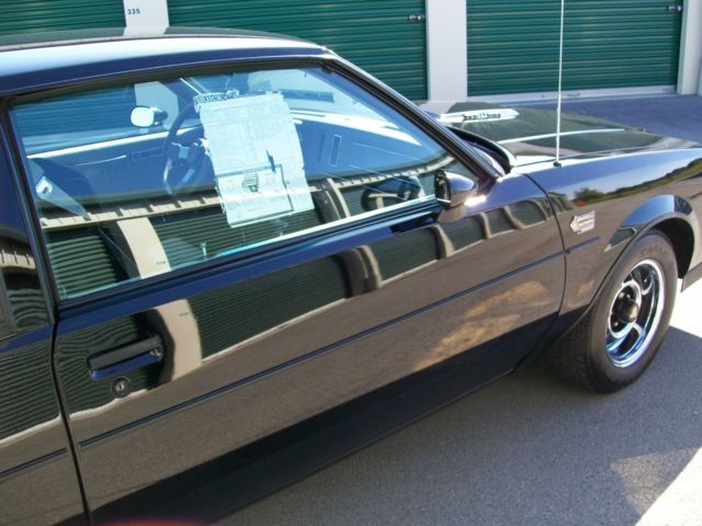 1987 Buick Grand National 6810 miles FULL OPTIONS HARDTOP orig paint #1 survivor 1987 Buick Grand National WE2