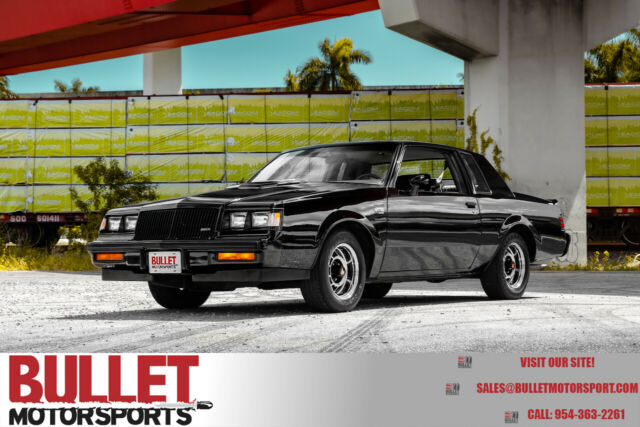 1987 Buick Grand National, Real WE2 Code Car With ORIGINAL Miles, w/ Astro Roof! 1987 Buick Grand National - Video Inside!