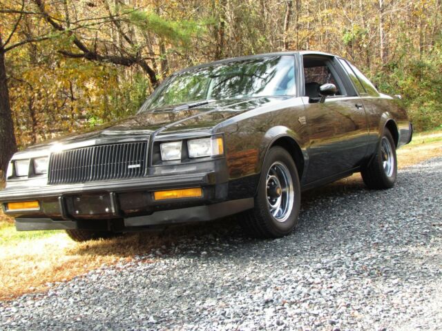 1987 Buick Regal Grand National Original 1987 Buick Grand National