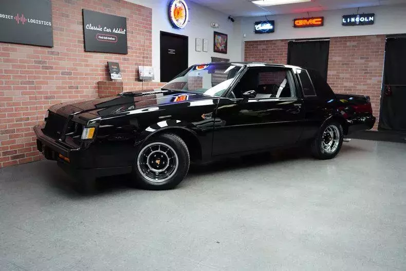 1987 Buick Regal Grand National Turbo 2dr Coupe 45979 Miles Black Coupe 3.8L V6 1987 Buick Regal Grand National Turbo 2dr Coupe