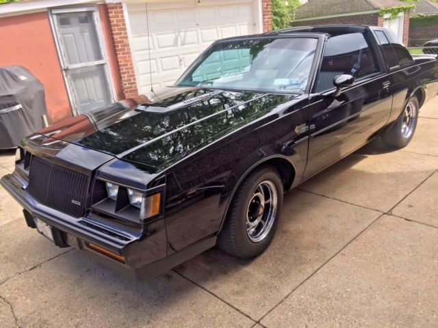 1987 Buick Regal Grand National w/T-Tops, 49k miles,all original, immaculate 1987 Buick Grand National