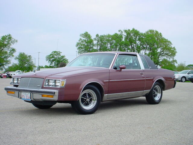 1987 BUICK REGAL LIMITED Grand National GNX T-Type Turbo 1987 Buick Regal Limited