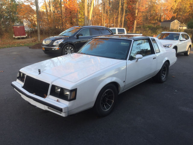 1987 Buick Regal T Package grand national T-Type 1987 Buick Regal Black