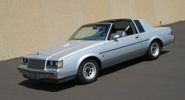 1987 Buick Regal T-Top T-Type Column Shift 145 Speedo Leather Interior Rare 1987 Buick Regal Turbo-T