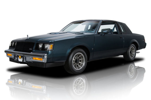 1987 Buick Regal T-Type 20604 Miles Medium Emerald Firemist Coupe 3.8L V6 Turbo 1987 Buick Regal T-Type