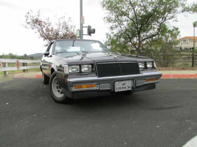 1987 BUICK REGAL T-TYPE NOT GRAND NATIONAL 1987 Buick Regal T TYPE