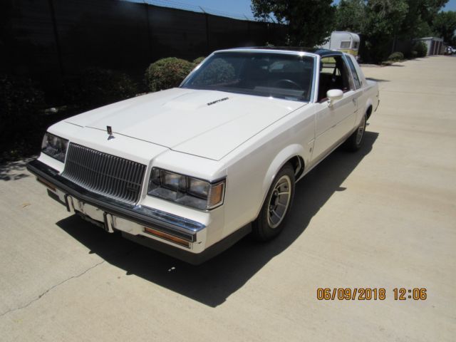 1987 Buick Regal White Grand National T-Type T-Top Turbo - photo 3