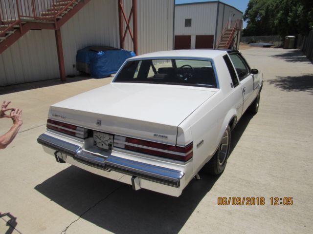 1987 Buick Regal White Grand National T-Type T-Top Turbo - photo 4