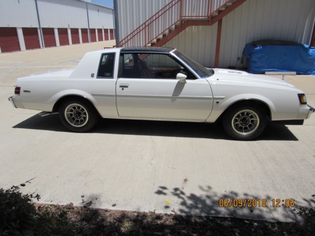 1987 Buick Regal White Grand National T-Type T-Top Turbo - photo 6