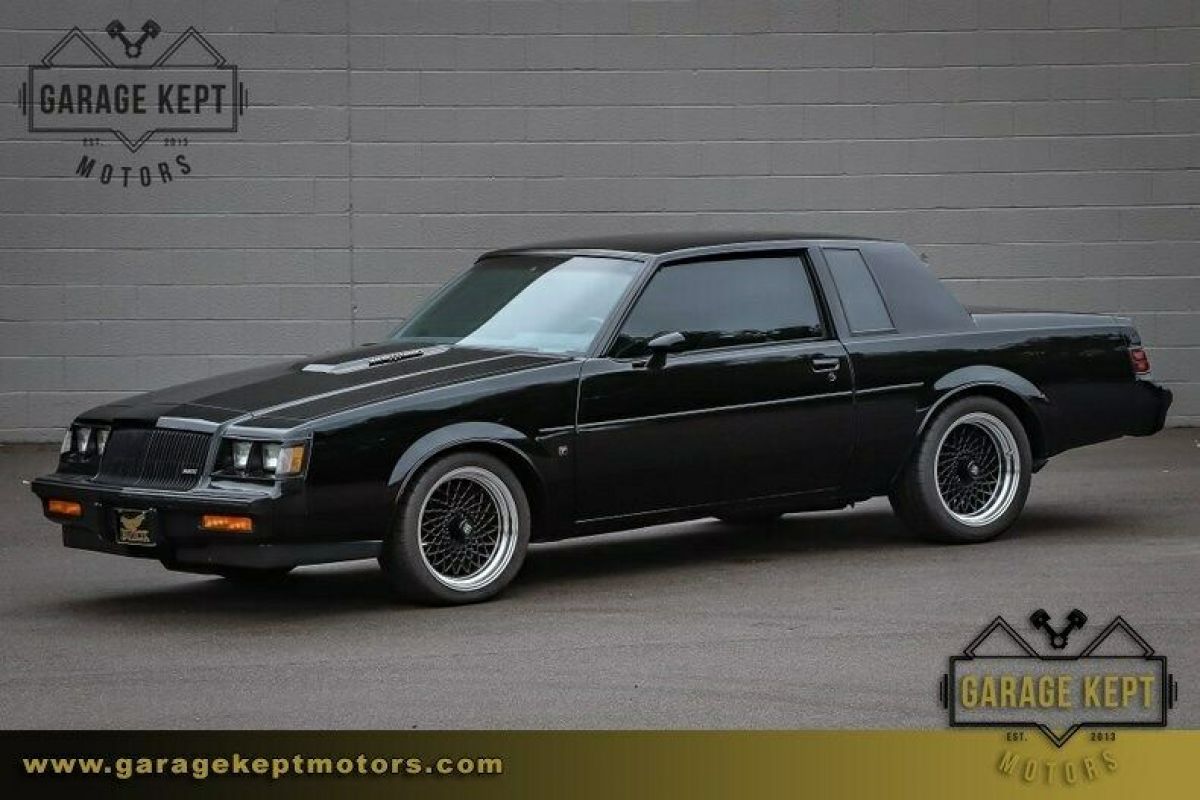 1987 Buick Regal T-Type Turbo WE4 Black Coupe 3.8L Turbo V6 88710 Miles 1987 Buick Regal T-Type Turbo WE4