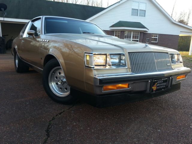 1987 BUICK REGAL TURBO T LIMITED Grand National GBODY Classic type 3.8 v6 1986 1987 Buick Grand National