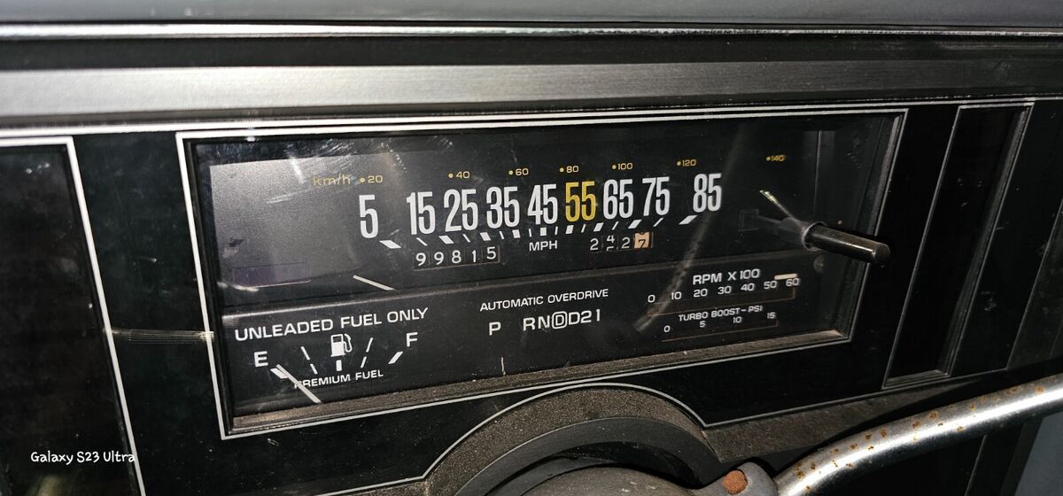 1987 Buick Regal Turbo T type 1 OWNER 99k original miles 1987 Buick Regal T-Type