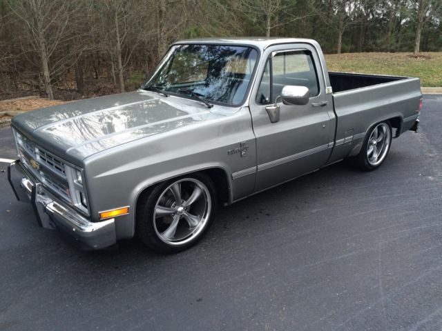 1987 C10 R10 Chevy Short bed Silverado Killer Stance – NOT on AIRRIDE! 1987 Chevrolet C-10