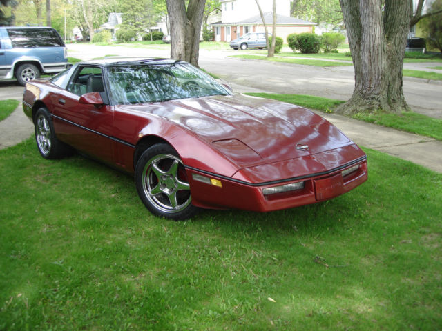 1987 C4 Corvette base coupe great entry level vette Trans am Camaro wheels 1987 Chevrolet Corvette Base coupe
