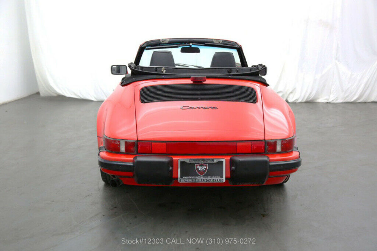 1987 Porsche Carrera Cabriolet - photo 6
