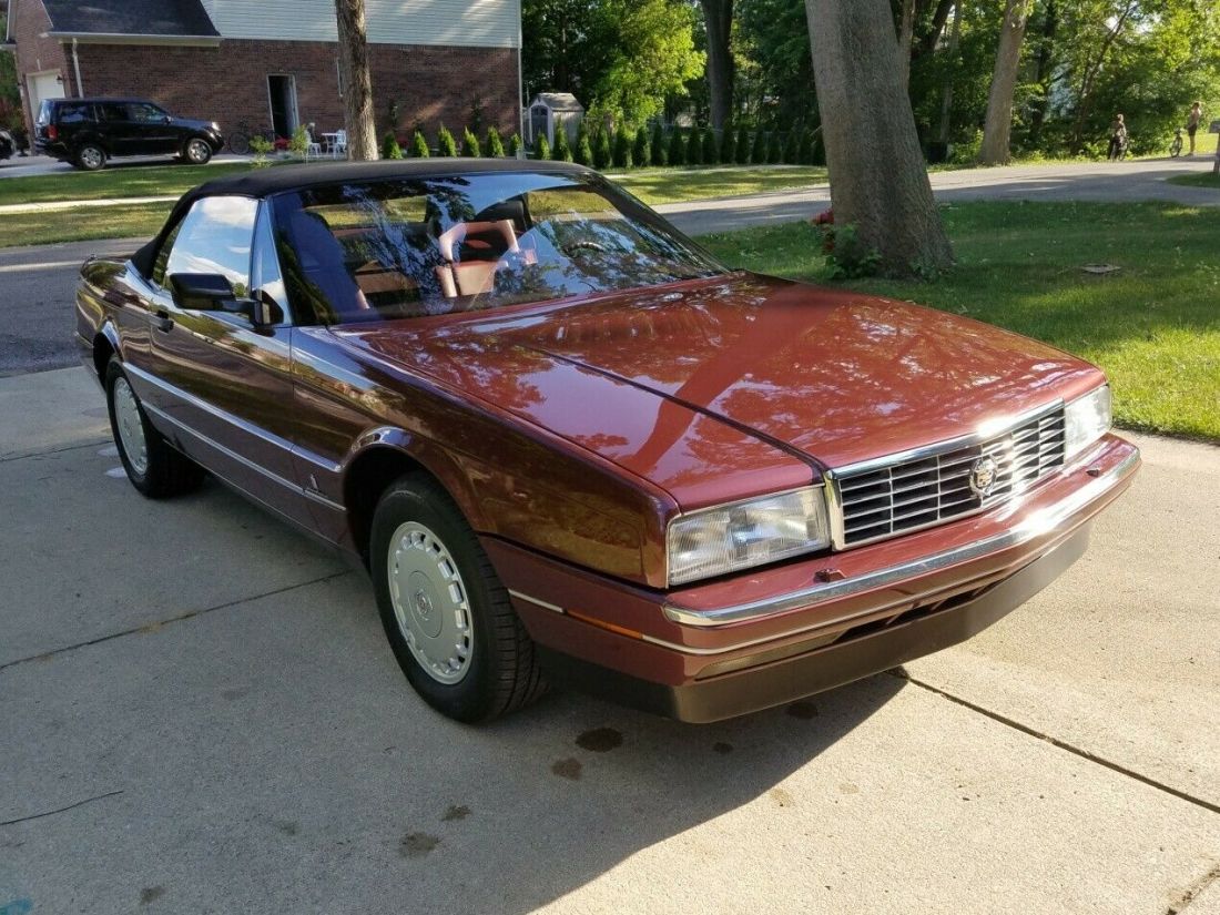 1987 Cadillac Allante 13,962 Miles Mint No Rust Stored Inside 1987 Cadillac Allante