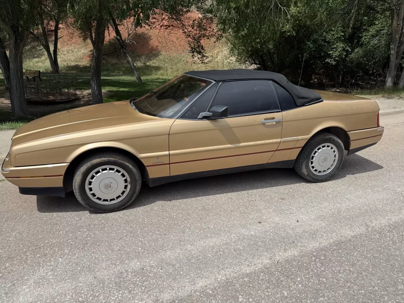 1987 Cadillac Allante Convertible Brown 1987 Cadillac Allante