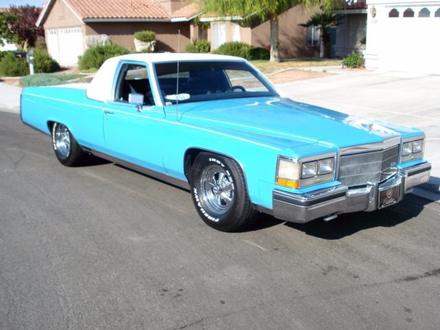 1987 Cadillac - Cad Amino 2 dr pick-up RWD 1987 Cadillac broughm