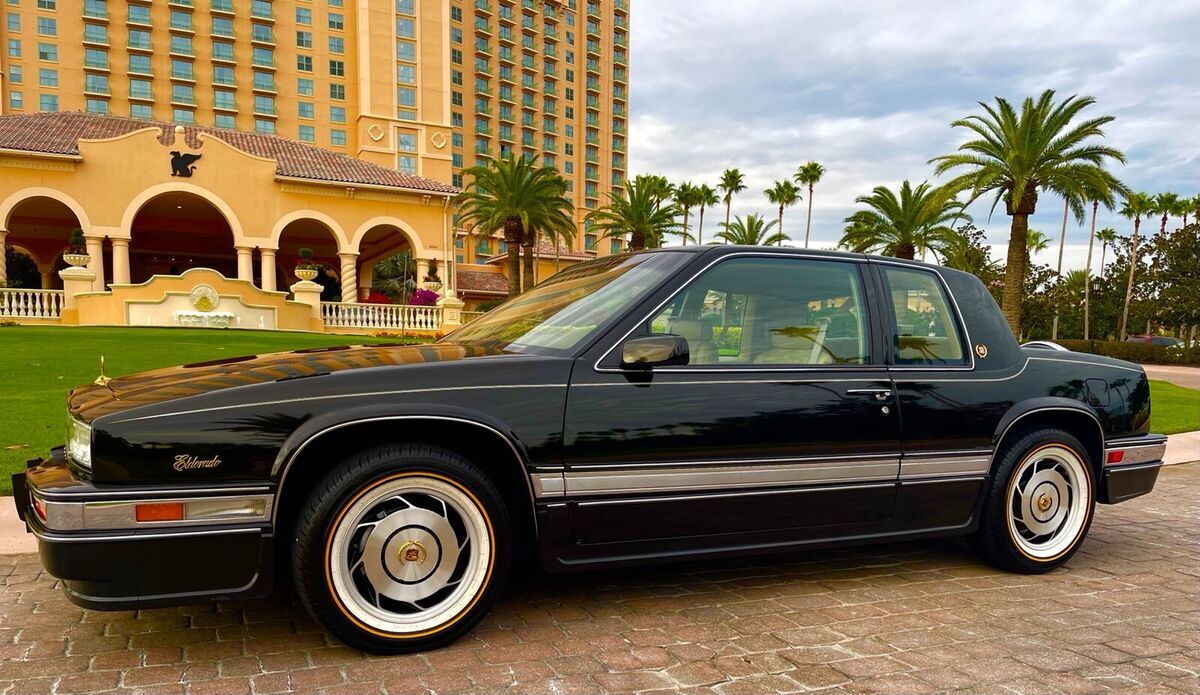 1987 Cadillac Eldorado Black FWD Automatic 1987 Cadillac Eldorado