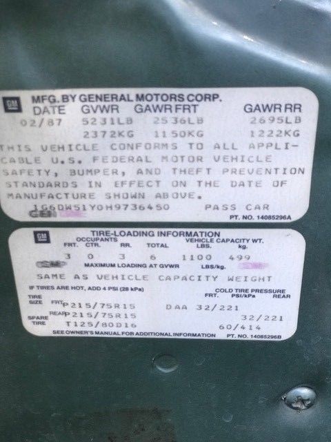 1987 Cadillac Brougham FLEETWOOD - photo 5