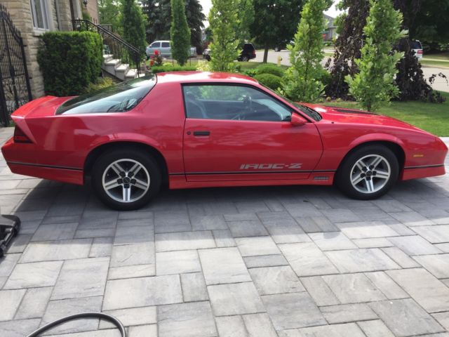 1987 Camaro G92 Iroc-Z 5 Speed Original & Rare 1987 Chevrolet Camaro