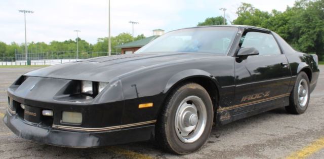 1987 Camaro IROC-Z Z28 5.0 TPI Black T-Tops 3rd Gen Generation Classic Muscle NR 1987 Chevrolet Camaro