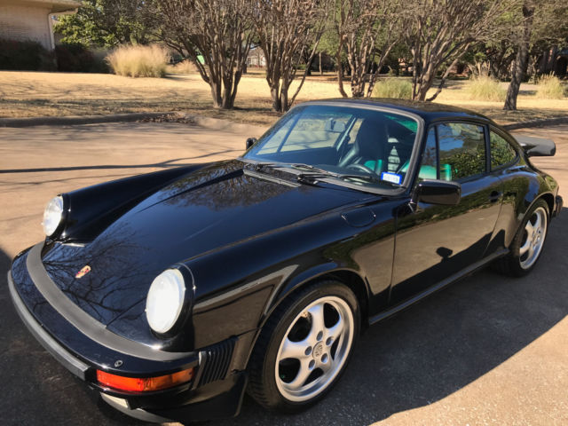 1987 Carrera G50 coupe black NO RESERVE 1987 Porsche 911 NO RESERVE