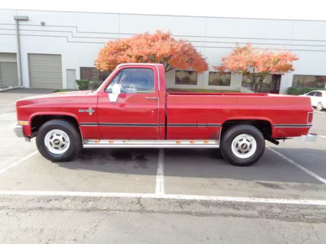 1987 Chevrolet C20 GMC 2500 scottsdale silverado 1988 1989 1990 1986 1985 1984 1987 Chevrolet C/K Pickup 2500 Scottsdale C20
