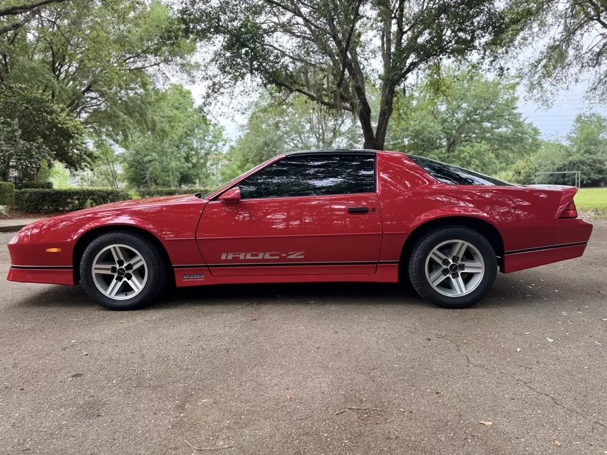 1987 Chevrolet Camaro Coupe Red 1987 Chevrolet Camaro