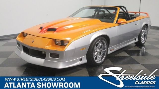 1987 Chevrolet Camaro Restomod Convertible 3.8 V6 Turbo Automatic Classic Vintag 1987 Chevrolet Camaro Restomod