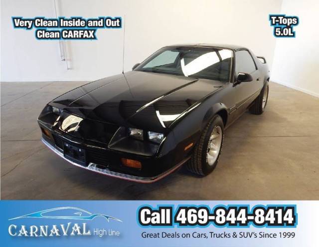 1987 Chevrolet Camaro RS 2dr Hatchback Automatic 4-Speed RWD V8 5.0L Gasoline 1987 Chevrolet Camaro RS 2dr Hatchback