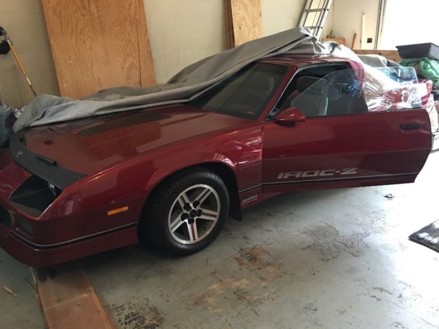 1987 Chevrolet Camero Iroc-Z 1987 Chevrolet Camaro