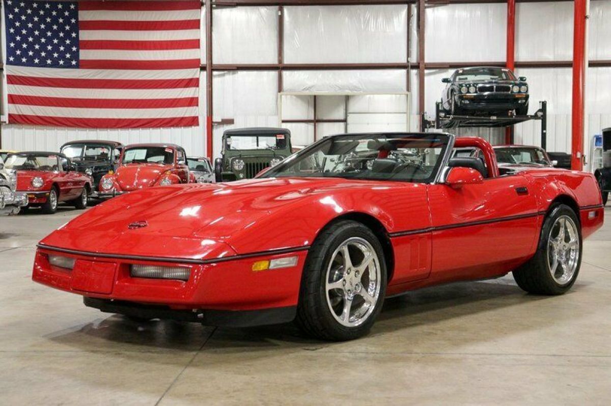 1987 Chevrolet Corvette 49465 Miles Bright Red Convertible 5.7L V8 Automatic 1987 Chevrolet Corvette