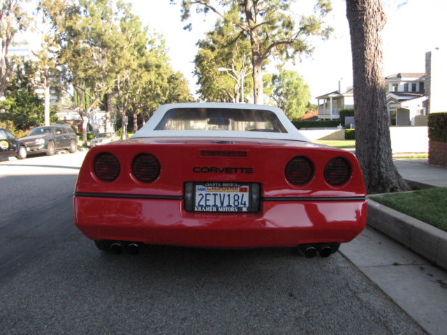 1987 Chevrolet Corvette Rag top /convertible - photo 8