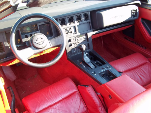 1987 Chevrolet Corvette Leather - photo 12