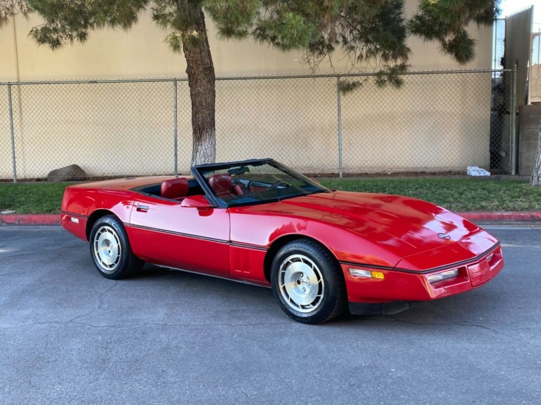 1987 Chevrolet Corvette Convertible Red on Red 78k Miles runs great 1987 Chevrolet Corvette Corvette