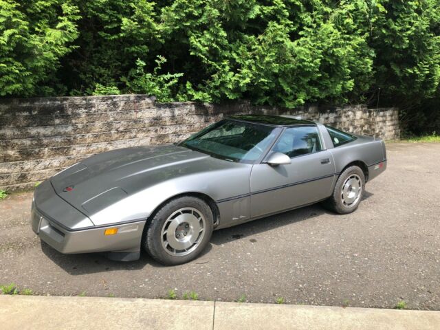 1987 Chevrolet Corvette, Coupe, Silver/Gray Exterior, 51,600 miles 1987 Chevrolet Corvette