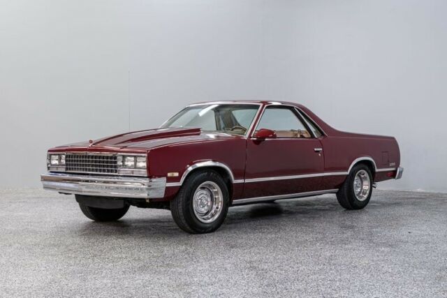 1987 Chevrolet El Camino 16059 Miles Burgundy Pickup Truck 350 Crate 700 R4 Aut 1987 Chevrolet El Camino