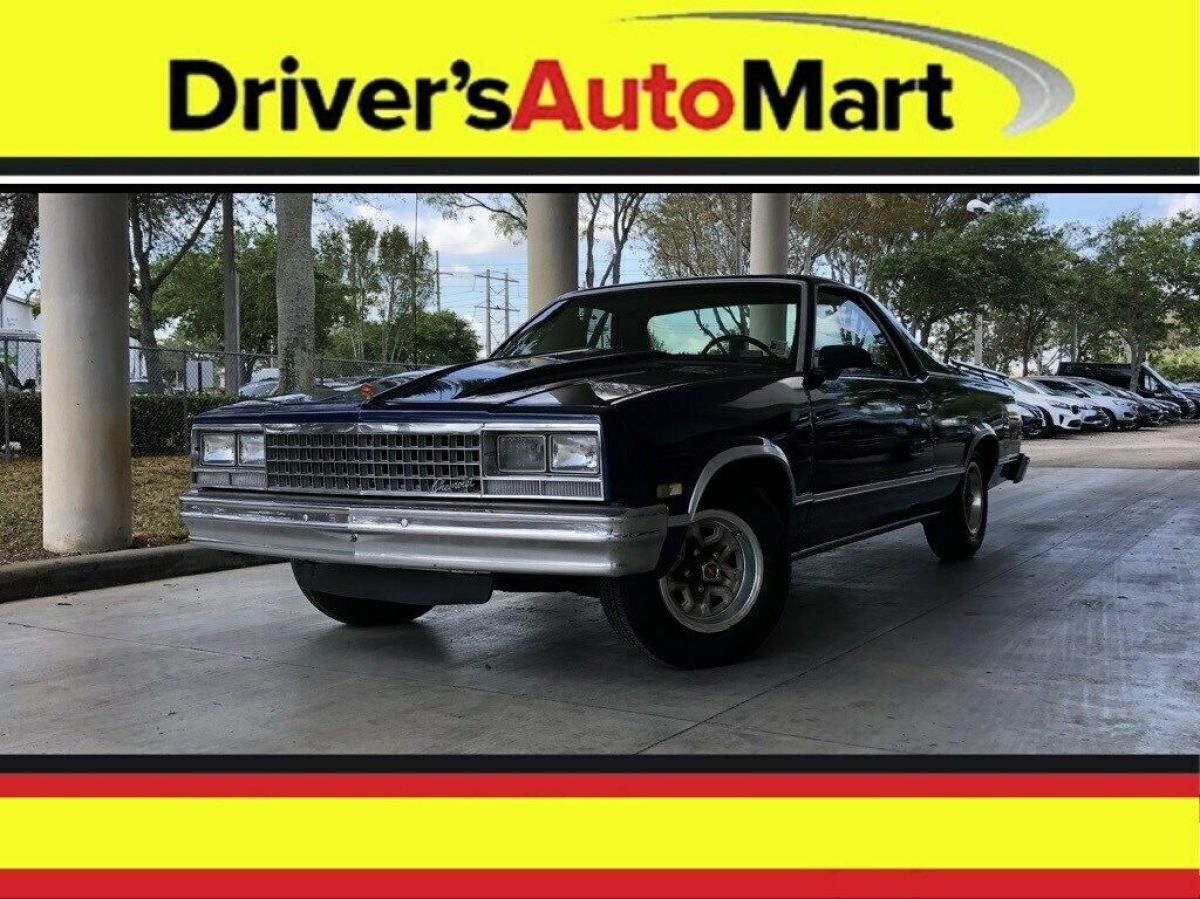 1987 Chevrolet El Camino el camino 94495 Miles Blue 2D Standard Cab 4.3L V6 FI A 1987 Chevrolet El Camino el camino