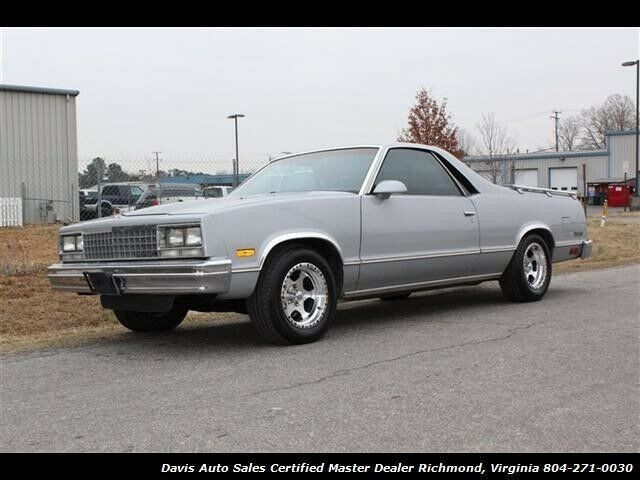1987 CHEVROLET EL CAMINO Regular Cab Car/Pickup 2733 Miles Silver Pickup Truck 1987 Chevrolet El Camino Regular Cab Car/Pickup