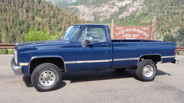 1987 Chevrolet K10 pickup truck 4x4 auto No Rust. 1987 Chevrolet C/K Pickup 1500