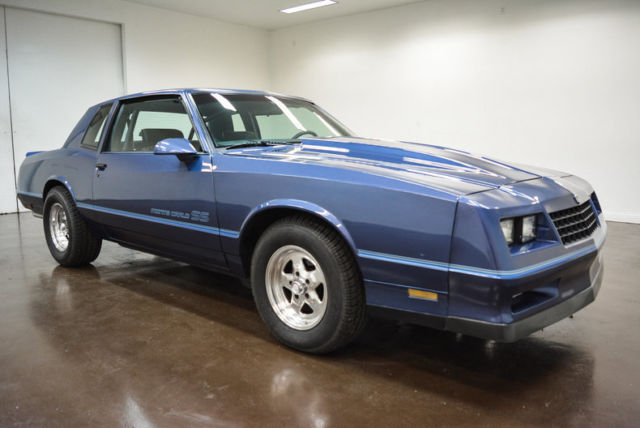 1987 Chevrolet Monte Carlo 2111 Miles BLUE 502 Big Block V8 Turbo 400 Automati 1987 Chevrolet Monte Carlo --