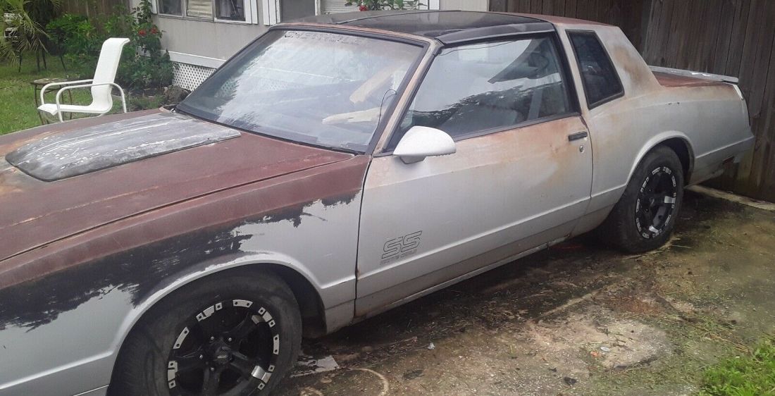 1987 Chevrolet Monte Carlo Coupe Grey RWD Automatic 1987 Chevrolet Monte Carlo