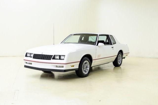 1987 Chevrolet Monte Carlo SS Aero Coupe 17390 Miles White Coupe 305 ci 4-Spd Au 1987 Chevrolet Monte Carlo Aero Coupe