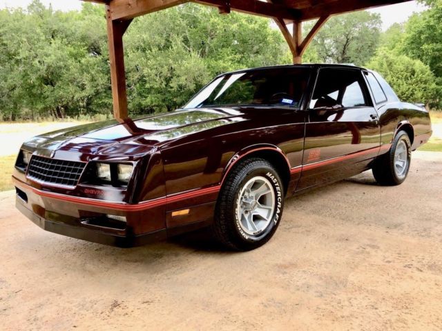 1987 CHEVROLET MONTE CARLO SS PRISTINE 46K MILES MAKE OFFER!! 1987 Chevrolet Monte Carlo Base Coupe 2-Door