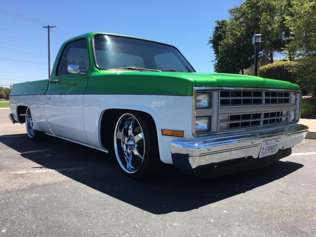 1987 Chevrolet R10 Custom Pickup C10 Silverado Factory Fuel Injection 1987 Chevrolet C-10 Silverado