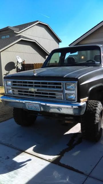 1987 Chevrolet Silverado 4x4 Shortbed K10 lifted with all options 1987 Chevrolet Silverado 1500 4x4